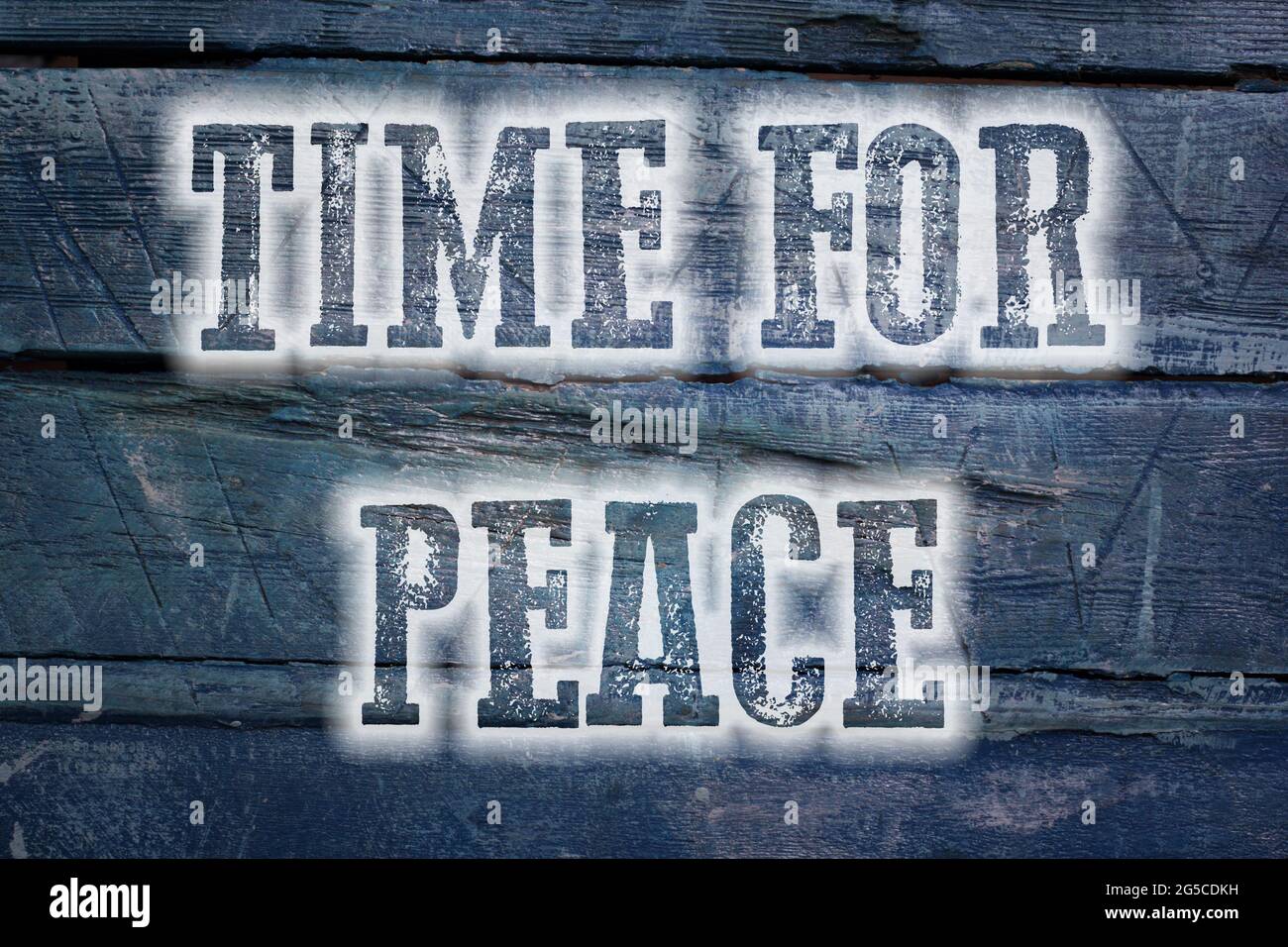 Time For Peace Concept text on background Stock Photo - Alamy