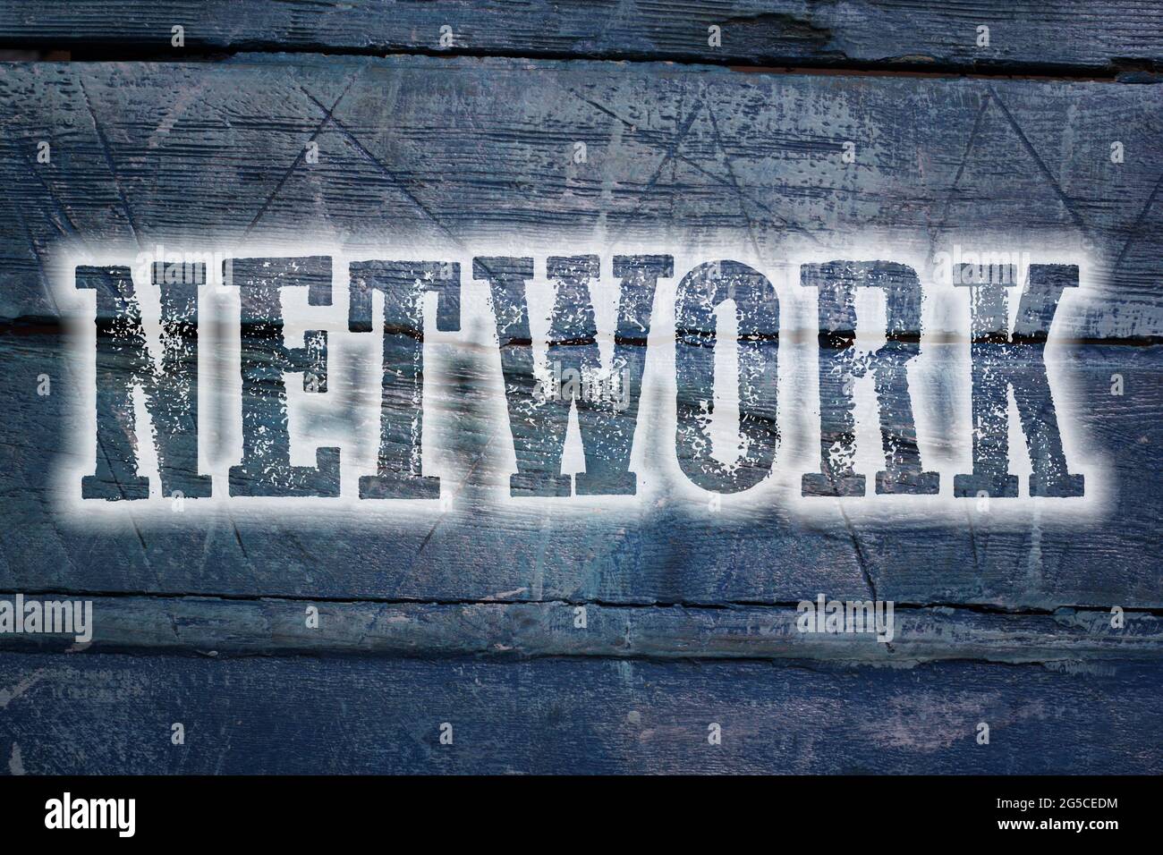 Network Concept text on background Stock Photo - Alamy