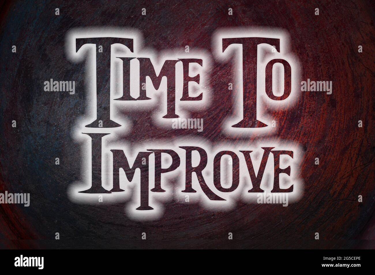 Time improve showing improvement hi-res stock photography and images ...