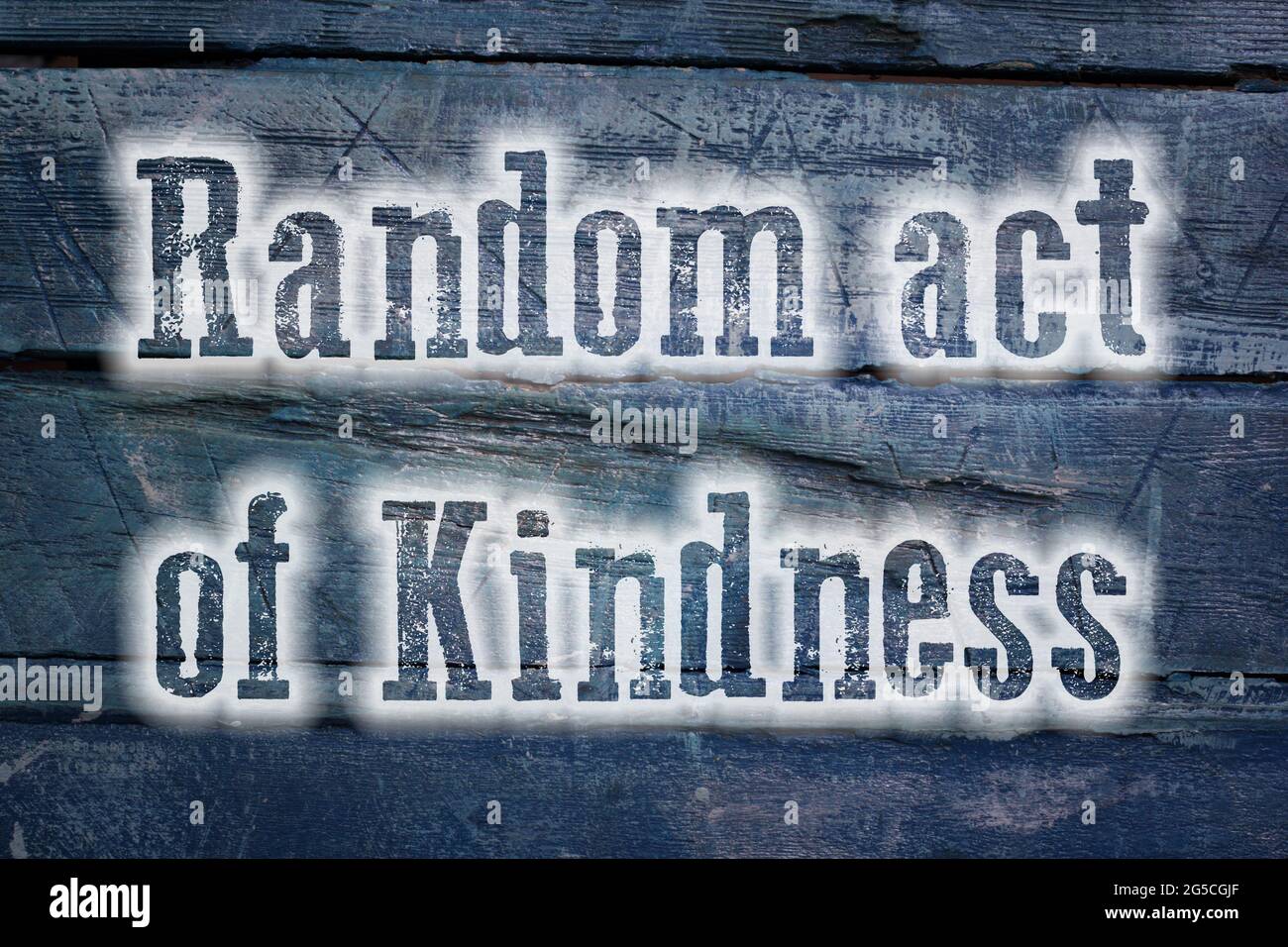 Random Act Of Kindness Concept text Stock Photo