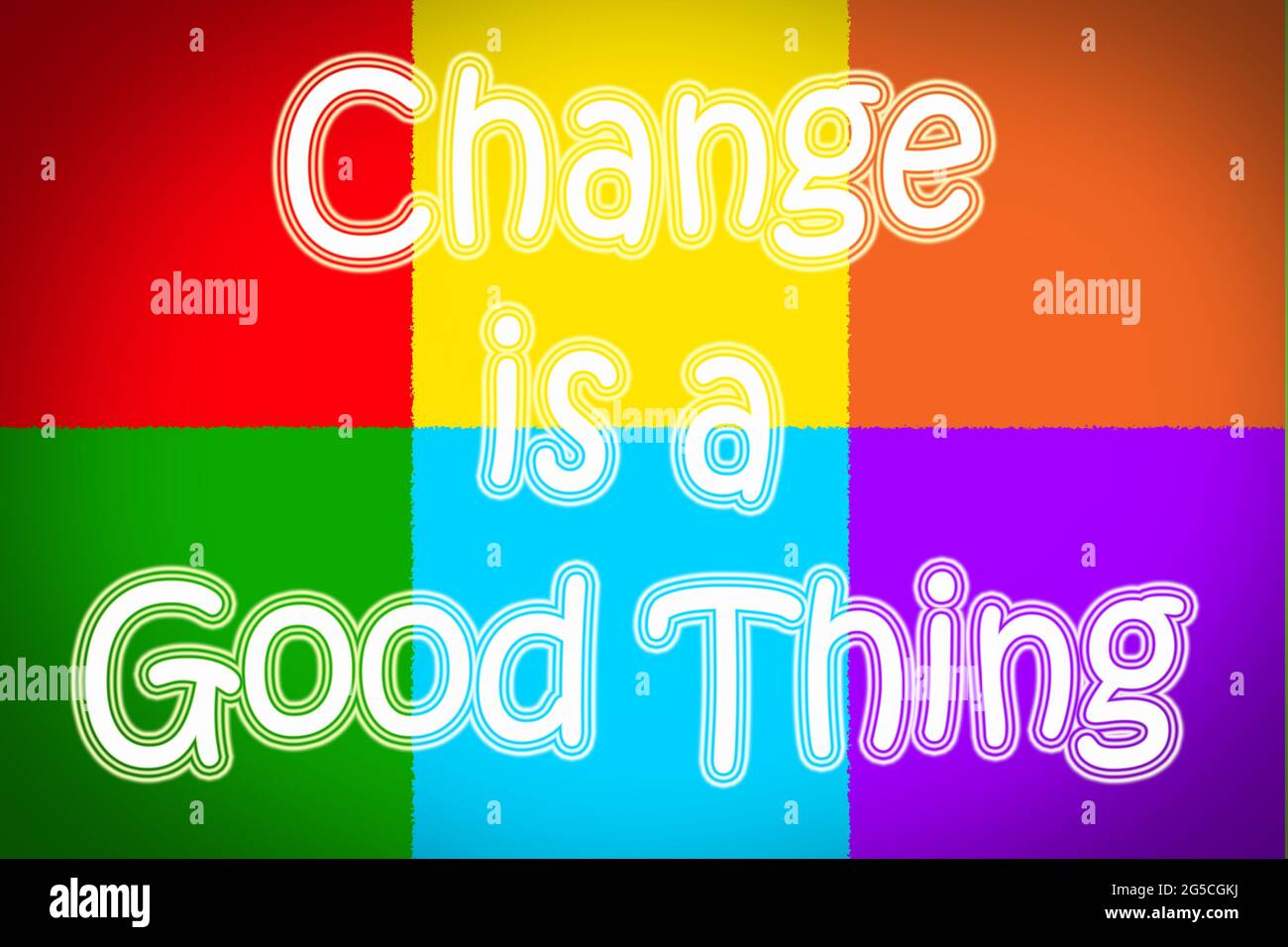 Change Is A Good Thing Concept text Stock Photo Alamy
