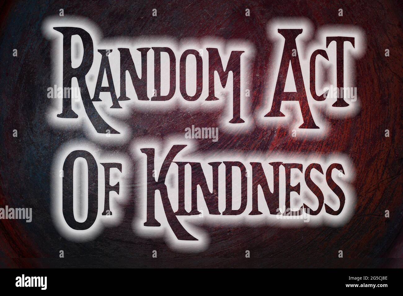 Random Act Of Kindness Concept text on background Stock Photo