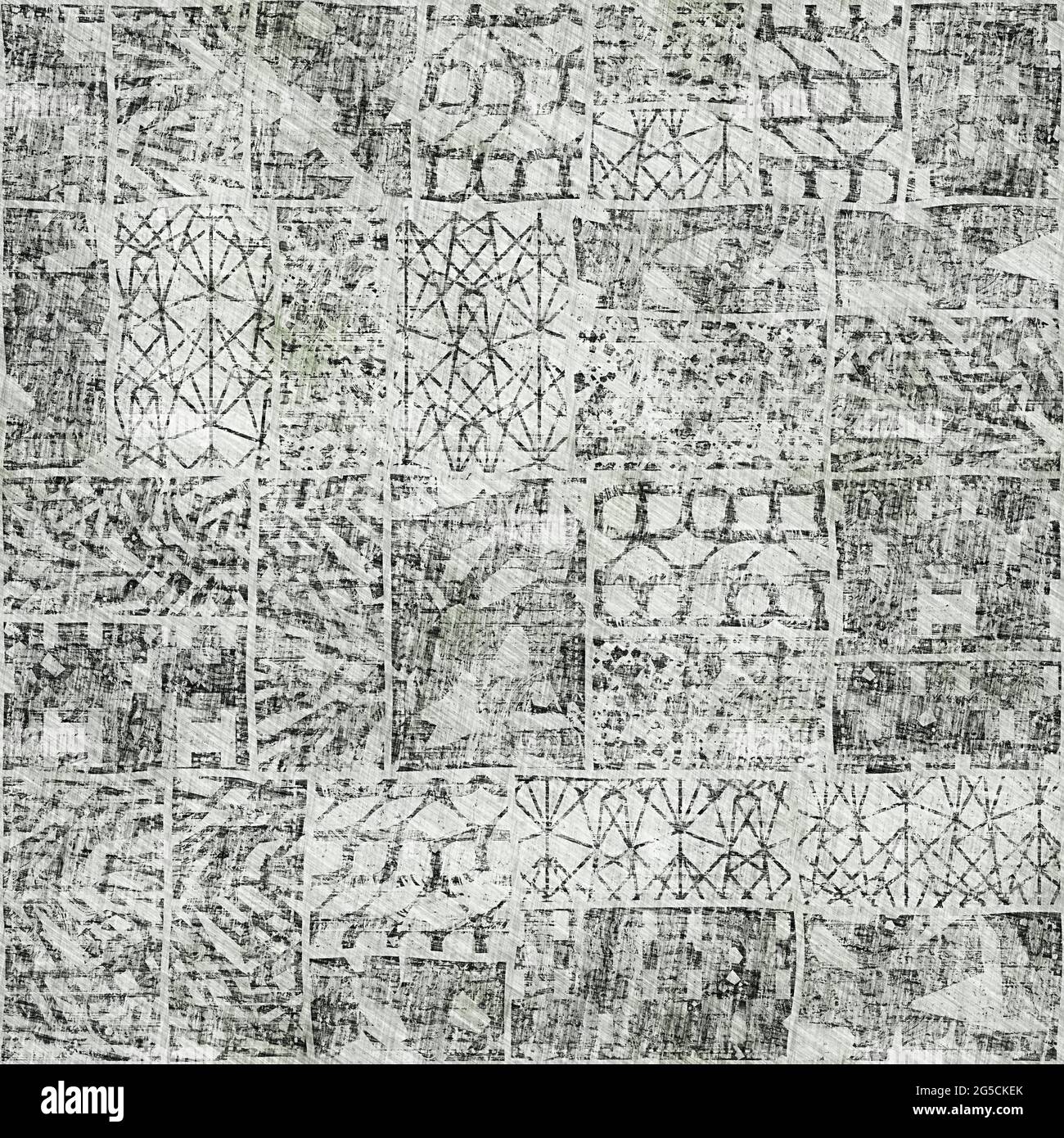 Seamless hand drawn pencil sketch pattern for surface print Stock Photo ...