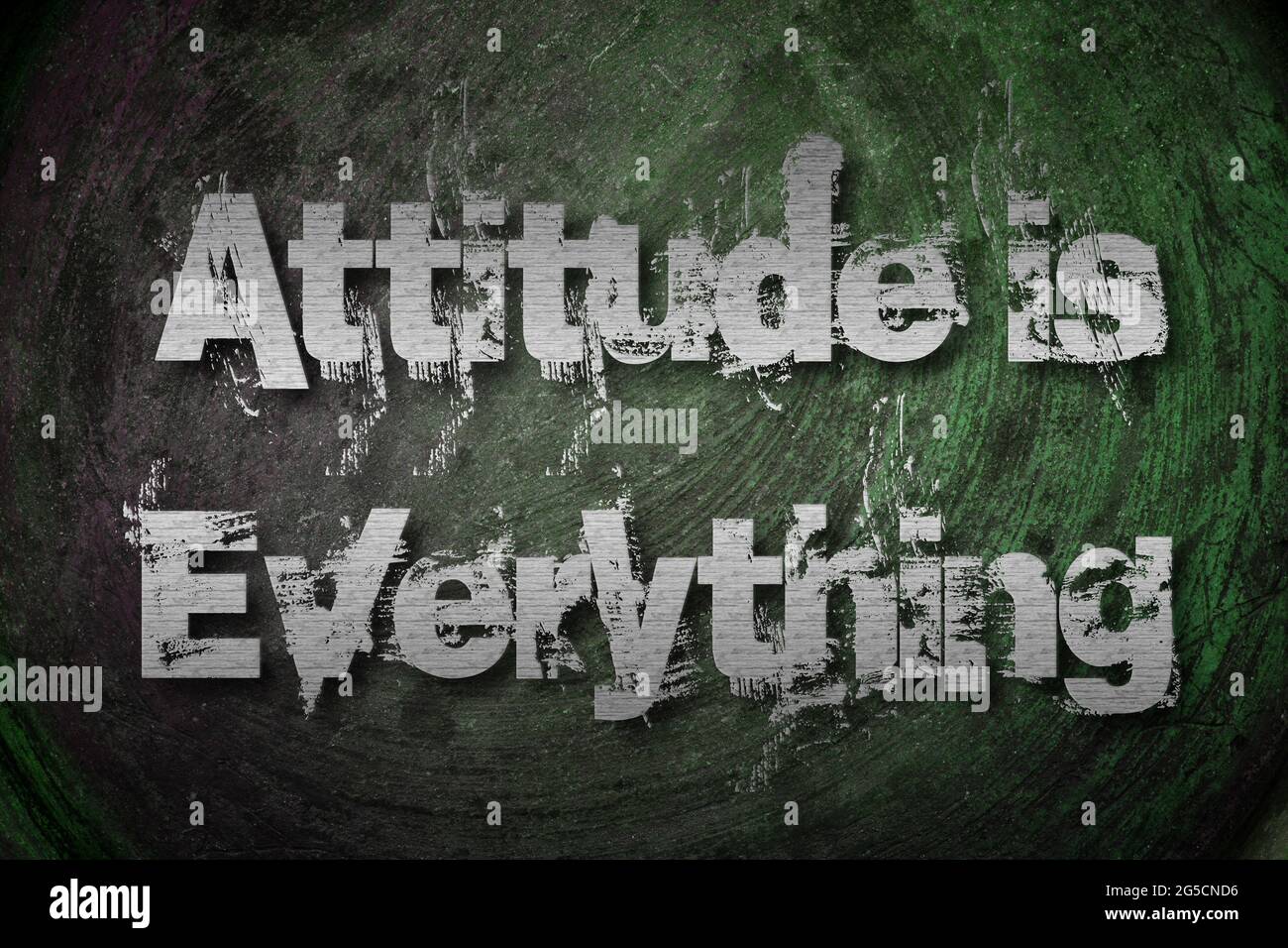 Attitude is Everything text on background Stock Photo - Alamy