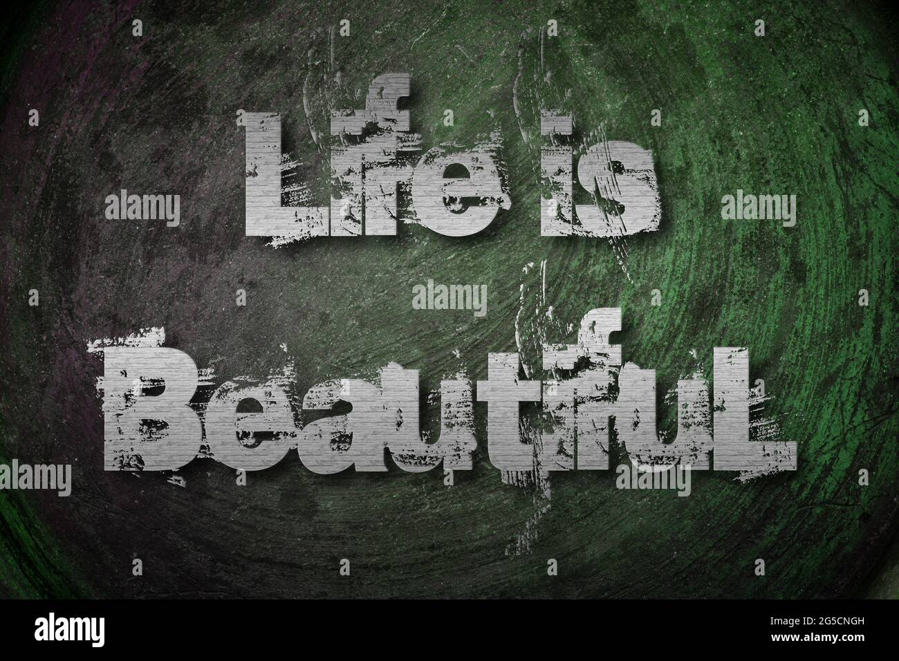Life Is Beautiful Concept text Stock Photo Alamy