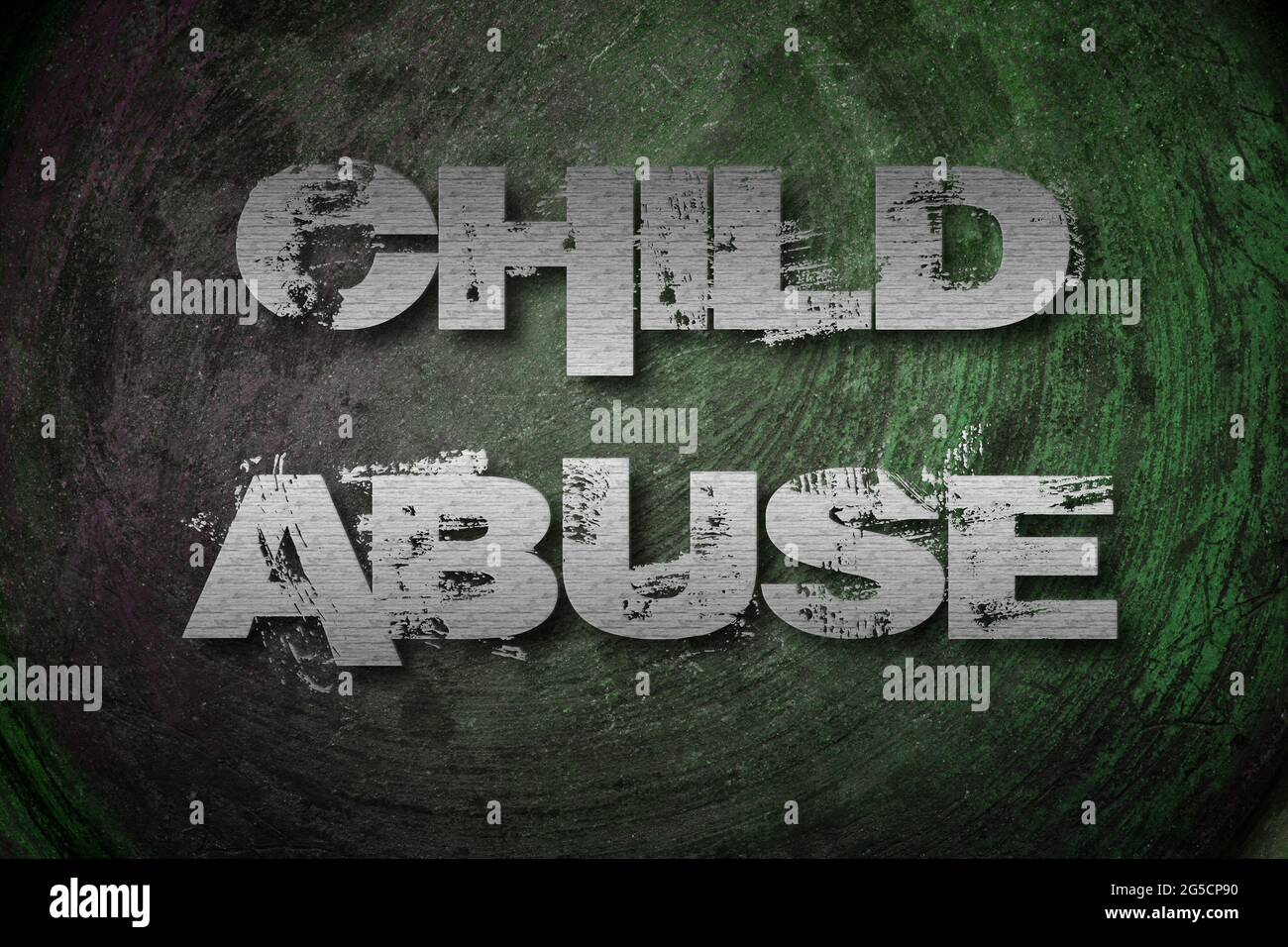 Child Abuse Concept text on background Stock Photo