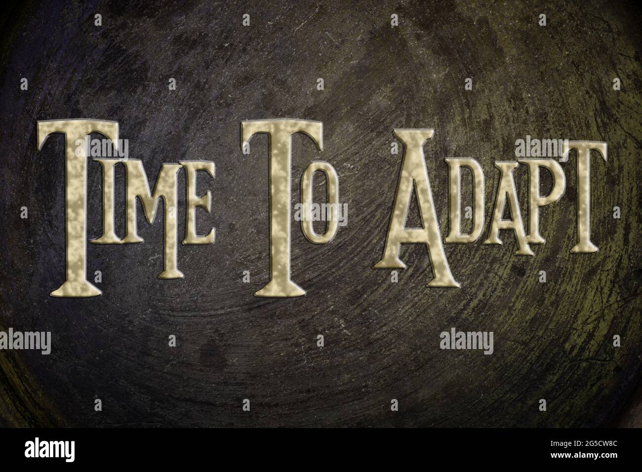 Time For Adapt Time for adapt hi-res stock photography and images - Alamy