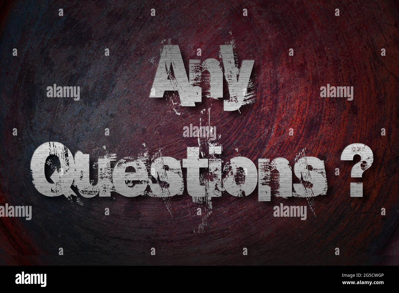 Any Questions Concept text on background Stock Photo - Alamy