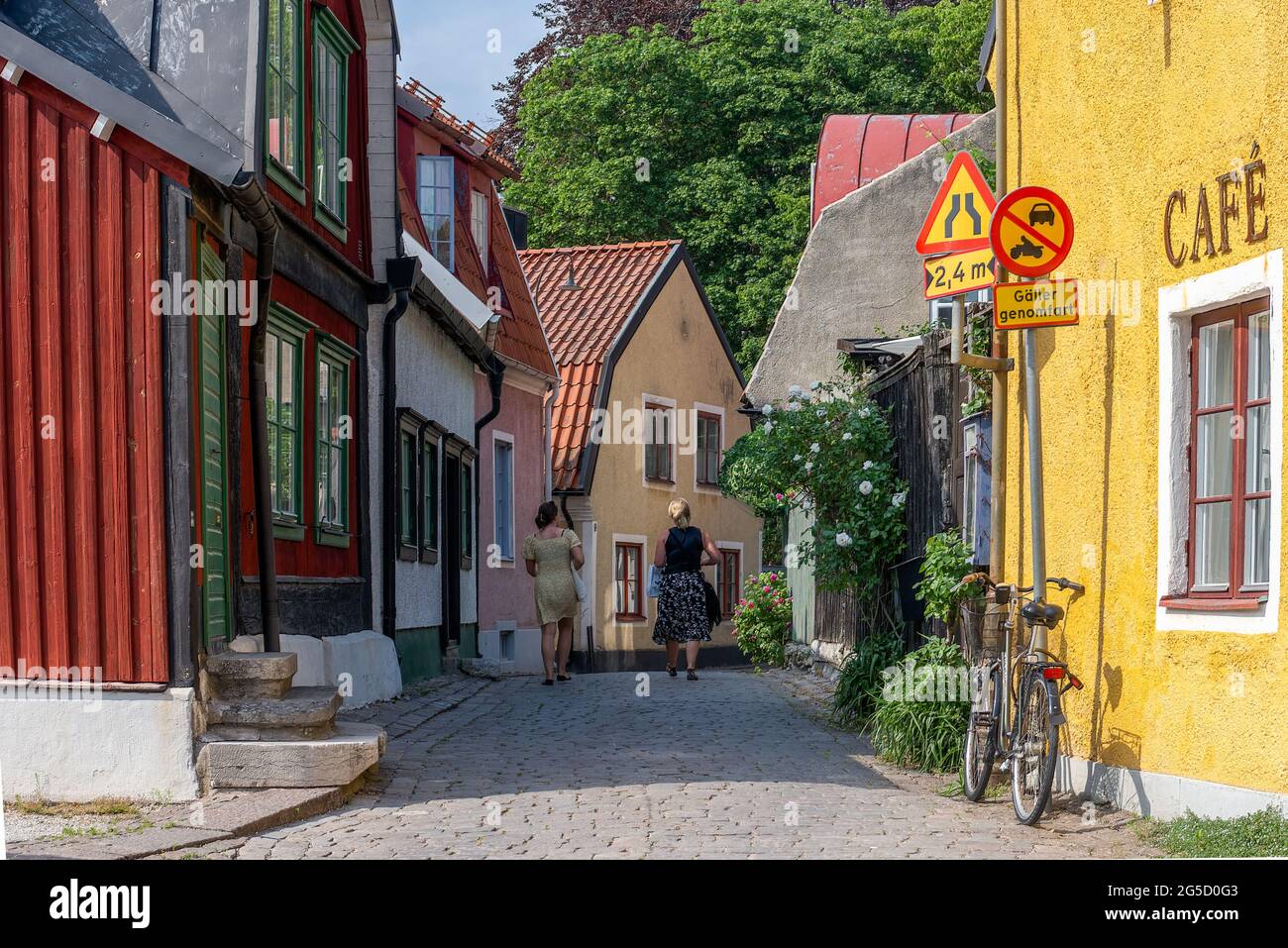 Visby, Gotland, Sweden Stock Photo