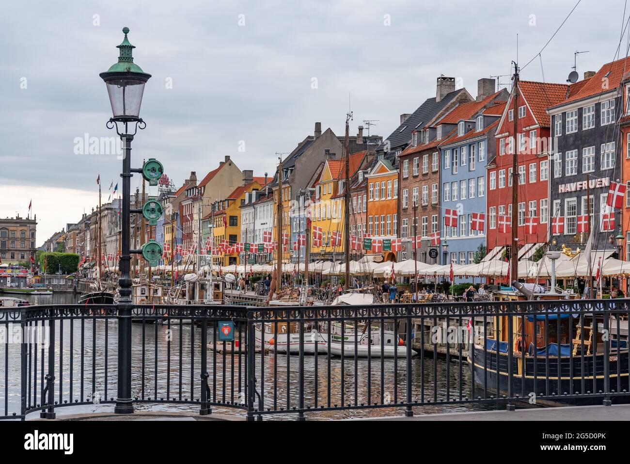Nyhavn, Copenhagen, Denmark Stock Photo