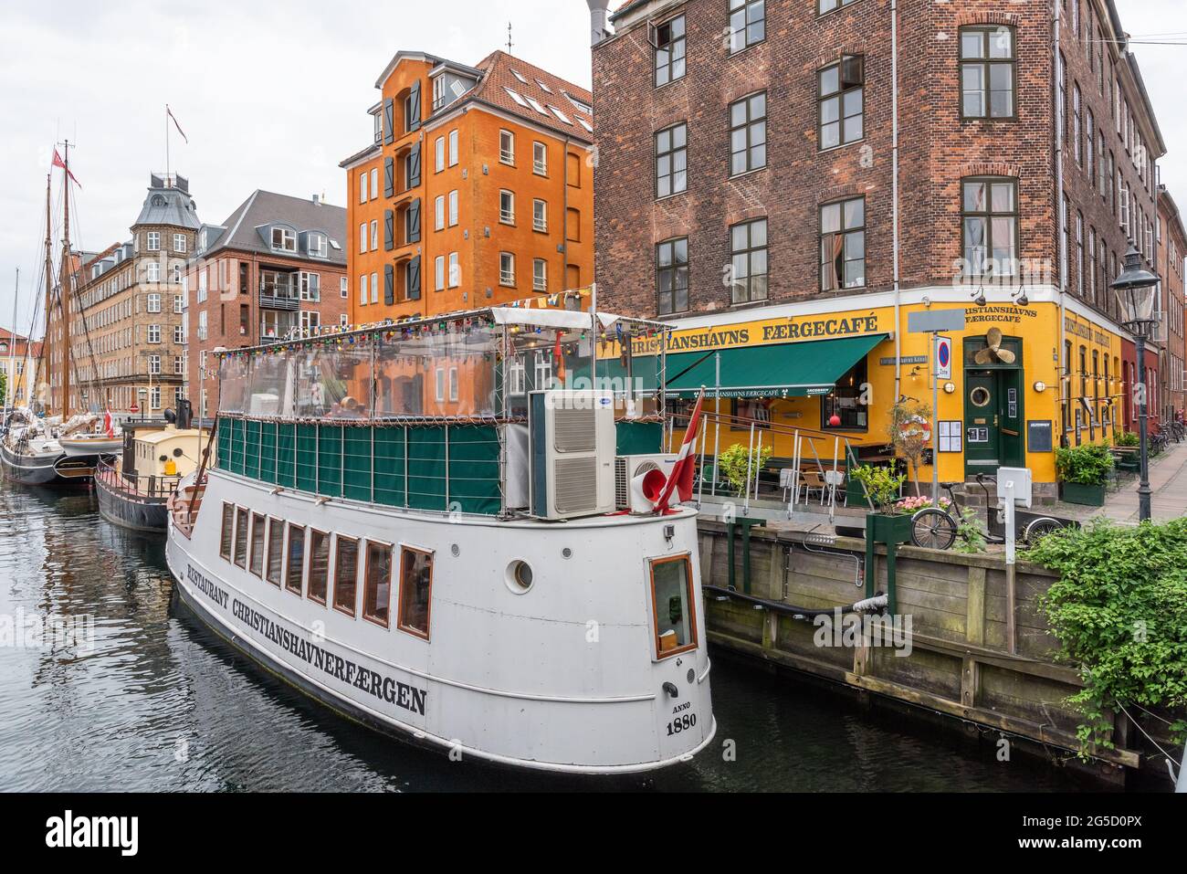 Wilders canal, Copenhagen, Denmark Stock Photo