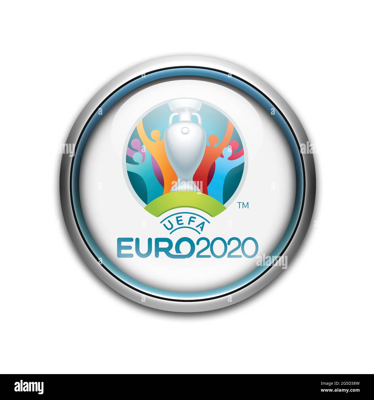 EURO 2020 UEFA European Championship logo set Stock Vector Image & Art -  Alamy