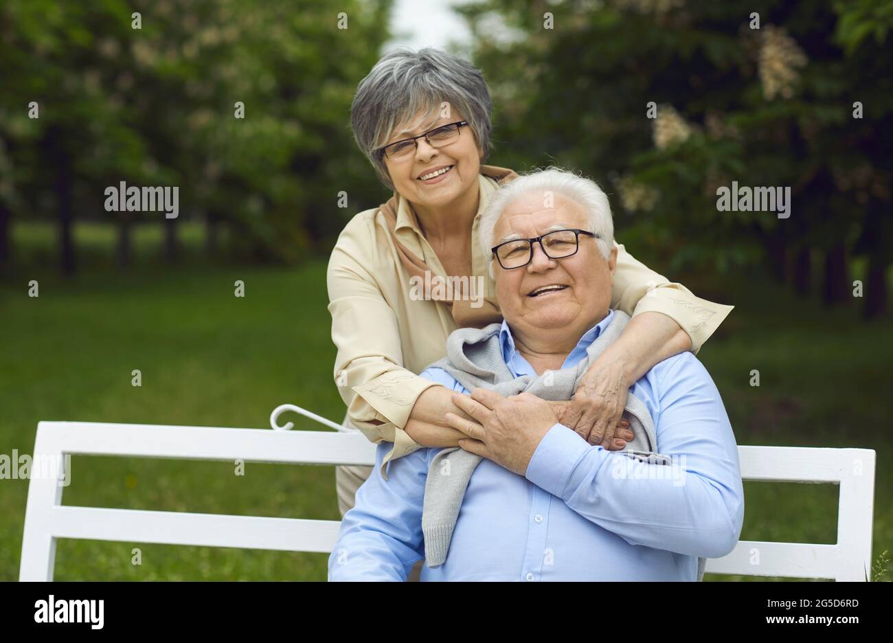Happy smiling elder senior man hi-res stock photography and images - Alamy