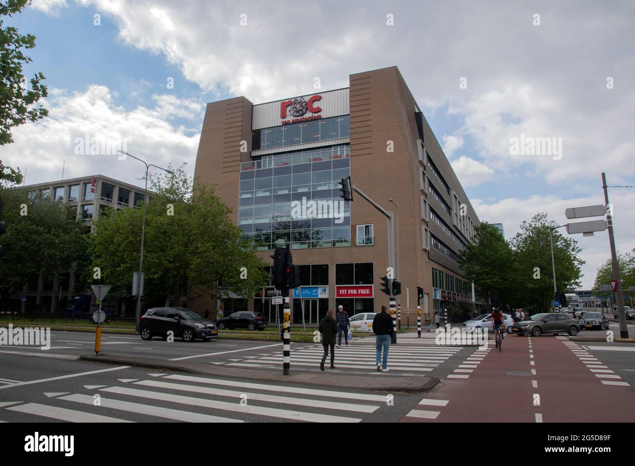 ROC Building At Amsterdam The Netherlands 21-6-2021 Stock Photo