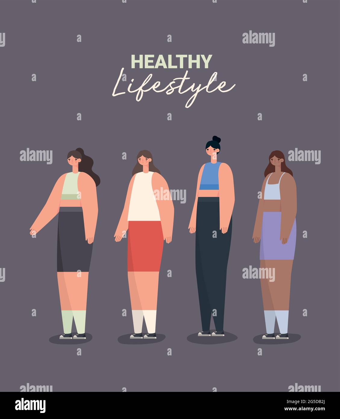 healthy lifestyle female Stock Vector Image & Art - Alamy