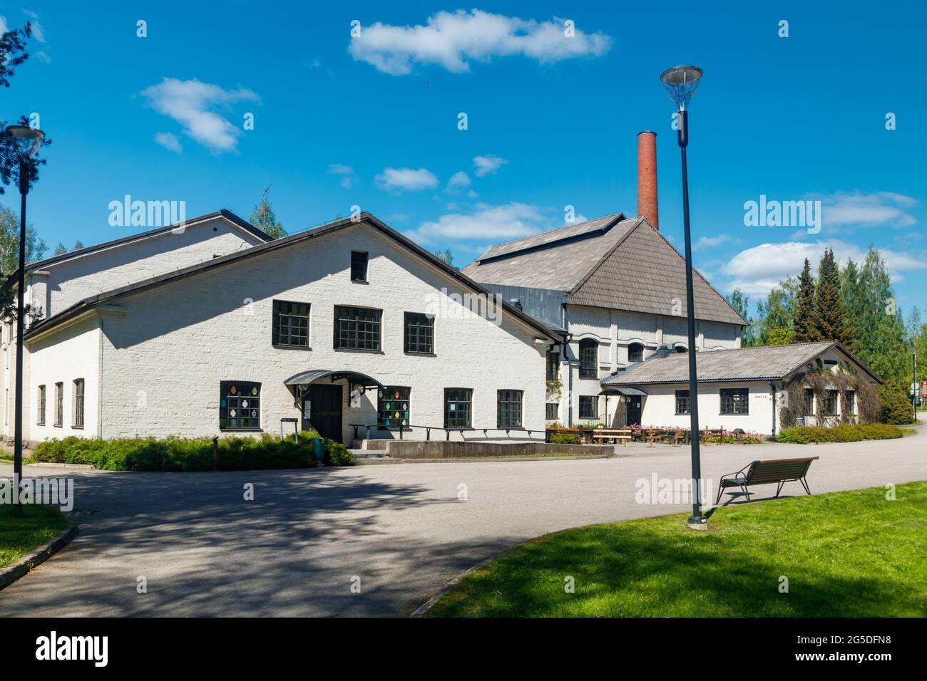 Riihimaki, Finland, 29 May 2021: The building of Finnish Glass museum Stock  Photo - Alamy