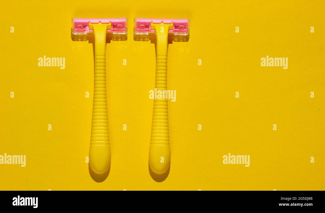 New yellow plastic toilet hi-res stock photography and images - Alamy