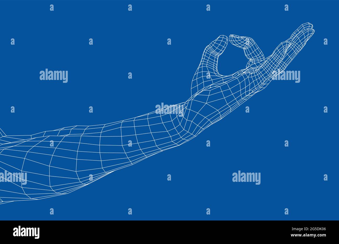 Hand OK sign. Vector Stock Vector Image & Art - Alamy