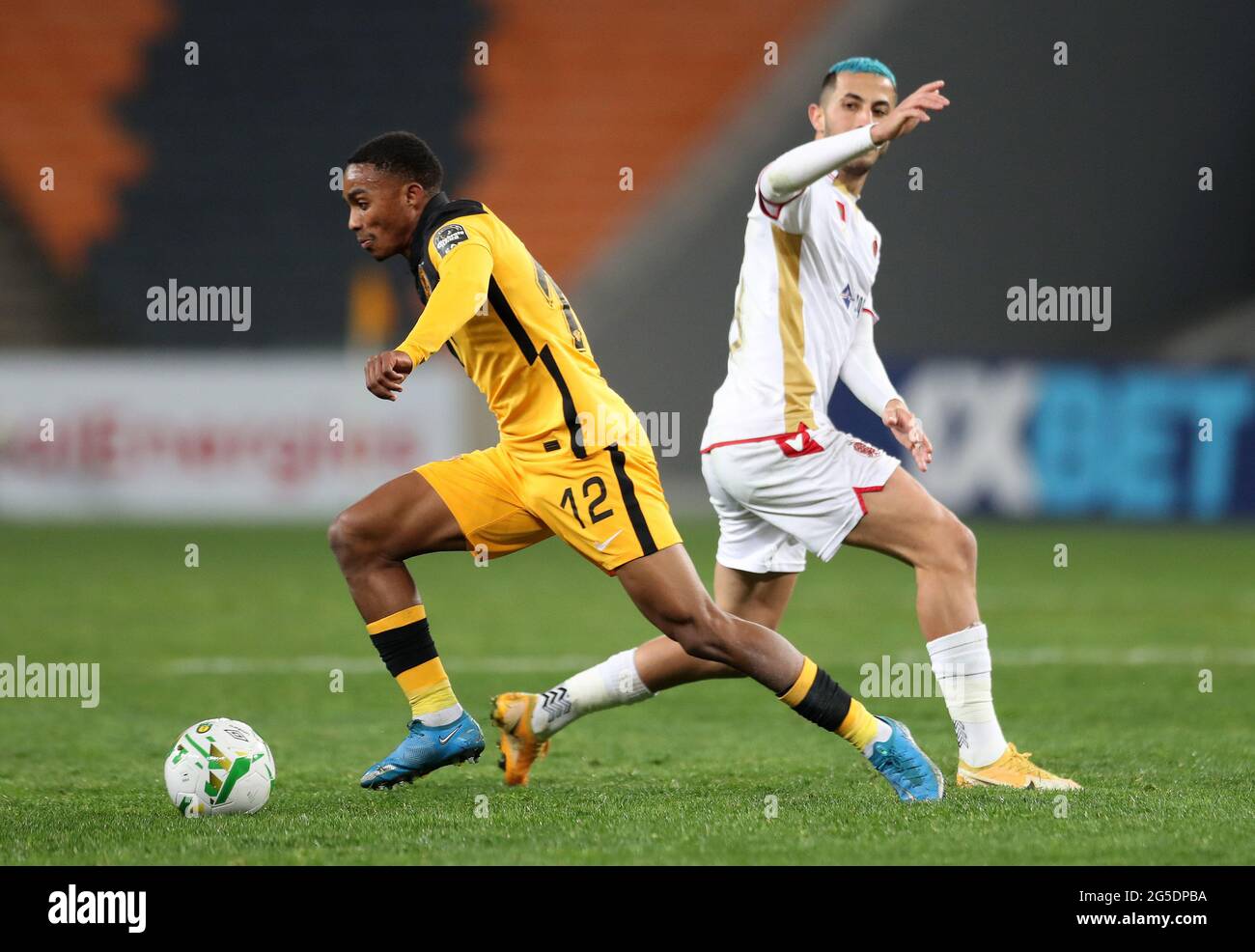 Soccer Football African Champions League Semi Final Second Leg Kaizer Chiefs V Wydad Casablanca Fnb Stadium Johannesburg South Africa June 26 21 Kaizer Chiefs Njabulo Blom In
