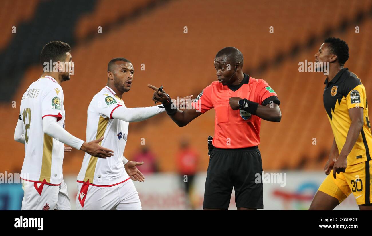 Soccer Football African Champions League Semi Final Second Leg Kaizer Chiefs V Wydad Casablanca Fnb Stadium Johannesburg South Africa June 26 21 Referee Jean Jacques Ndala Reacts Reuters Siphiwe Sibeko Stock Photo Alamy Soccer Football African Champions League Semi Final Second Leg Kaizer Chiefs V Wydad Casablanca Fnb Stadium Johannesburg South Africa June 26 21 Referee Jean Jacques Ndala Reacts Reuters Siphiwe Sibeko Stock Photo Alamy