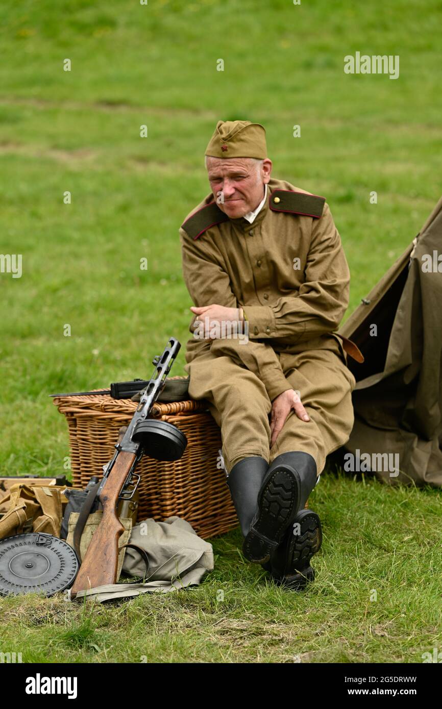 Chalke Valley History Festival Stock Photo Alamy