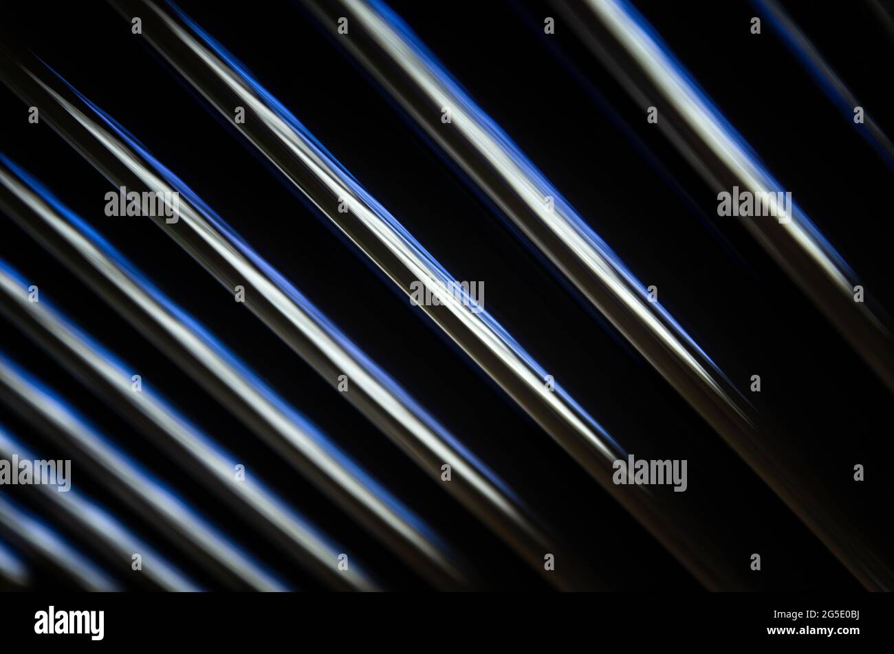 abstract dark black background with shiny metallic lines pattern Stock ...