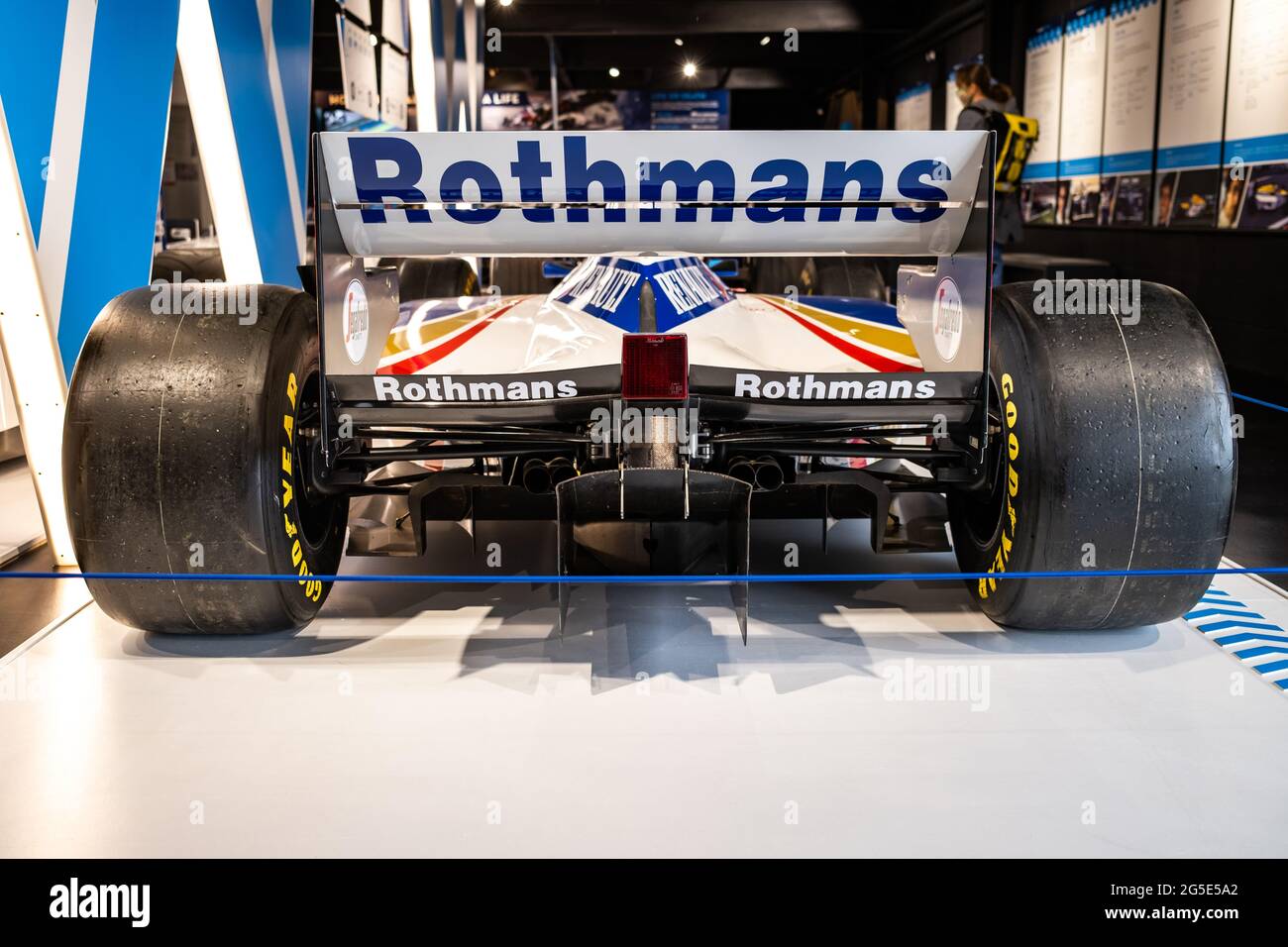 Yeovil, Somerset, UK – June 18 2021. The Williams Renault Formula 1 ...