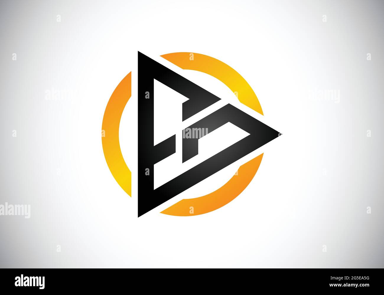Initial E G Letter Logo With Creative Modern Business Typography Vector ...