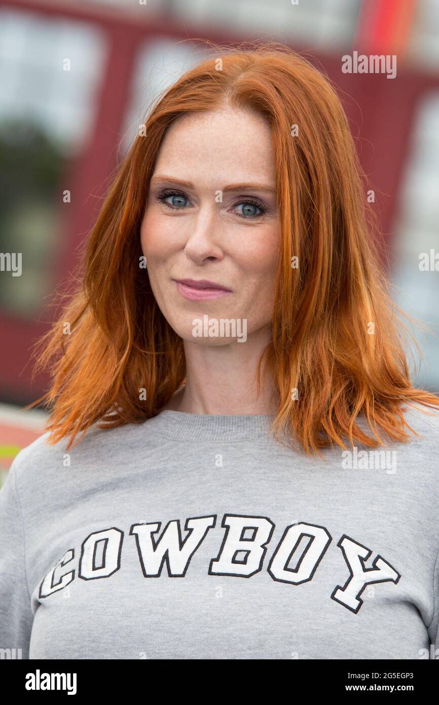 Audrey Fleurot attends the Disney's Hotel New York - The Art of Marvel