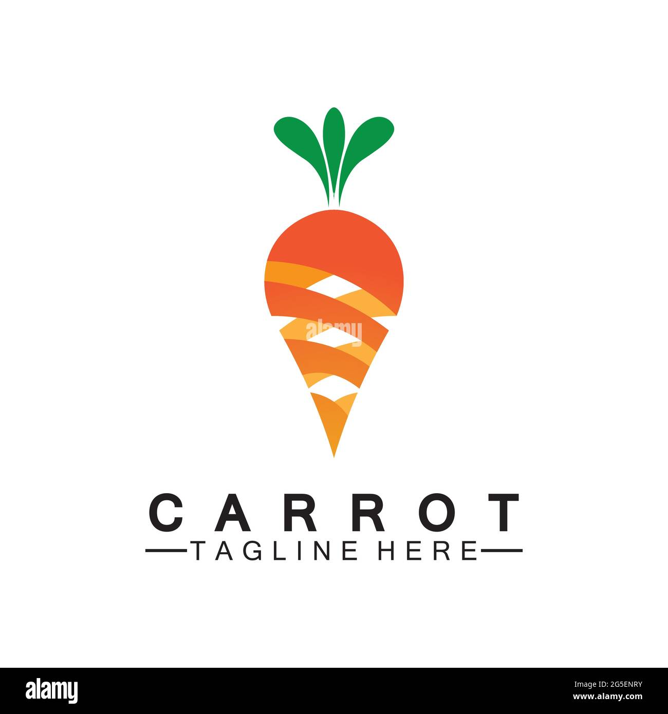 Carrot Icon Vector Vectors High Resolution Stock Photography and Images