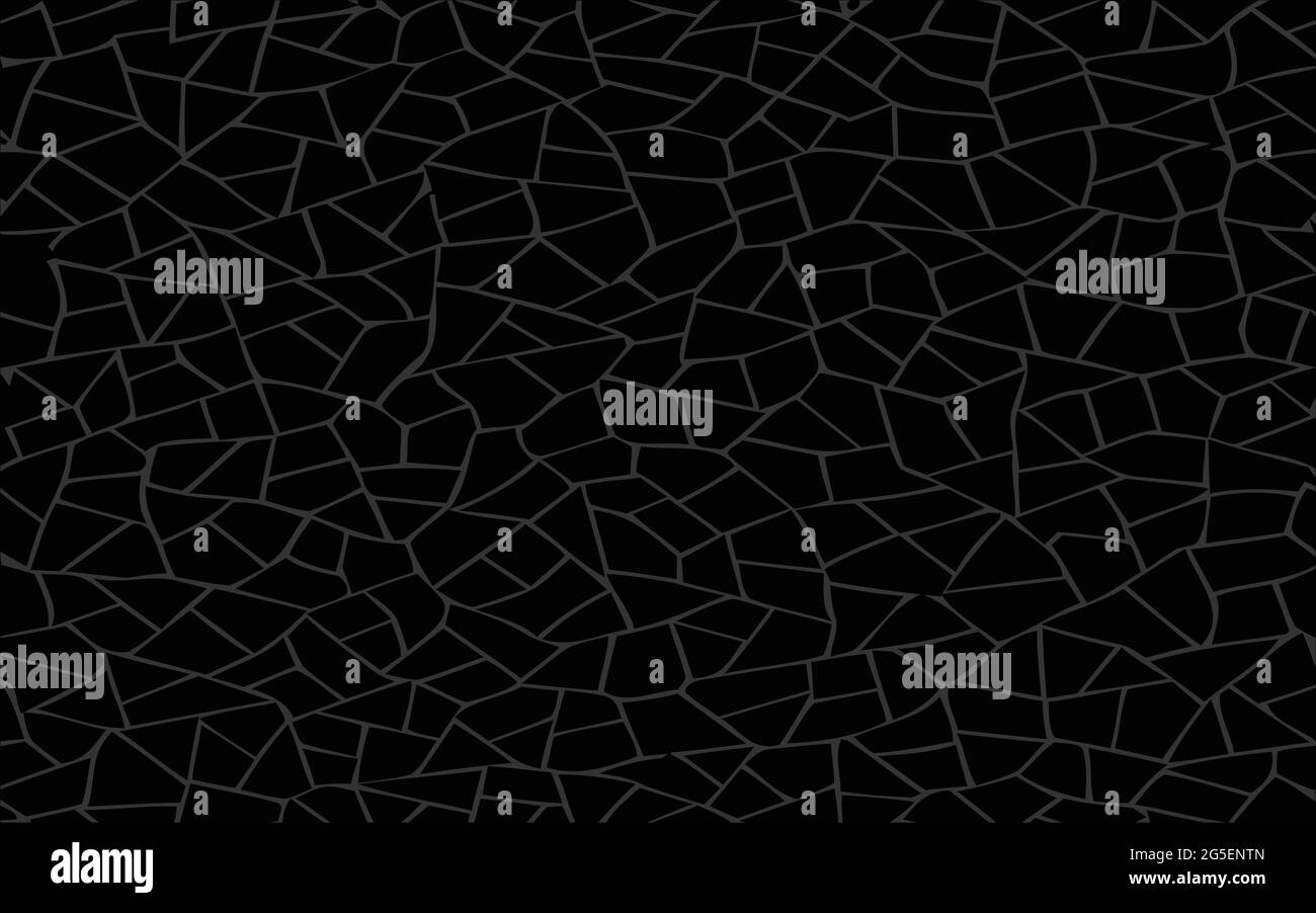 Irregular white cell texture isolates with a black background ...