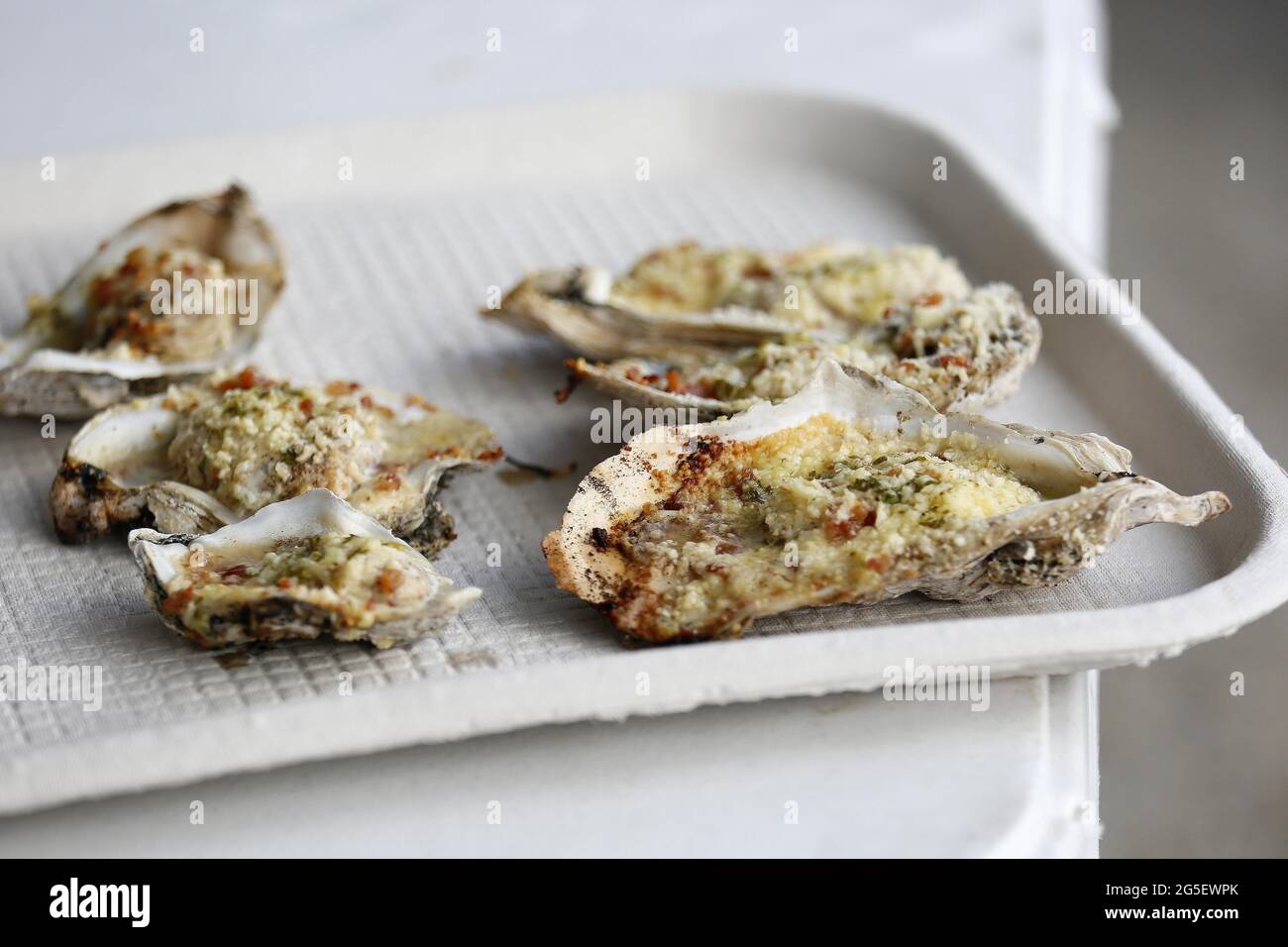 Fresh From Nancy's Garden: BBQ'd Louisiana Style Oysters In A