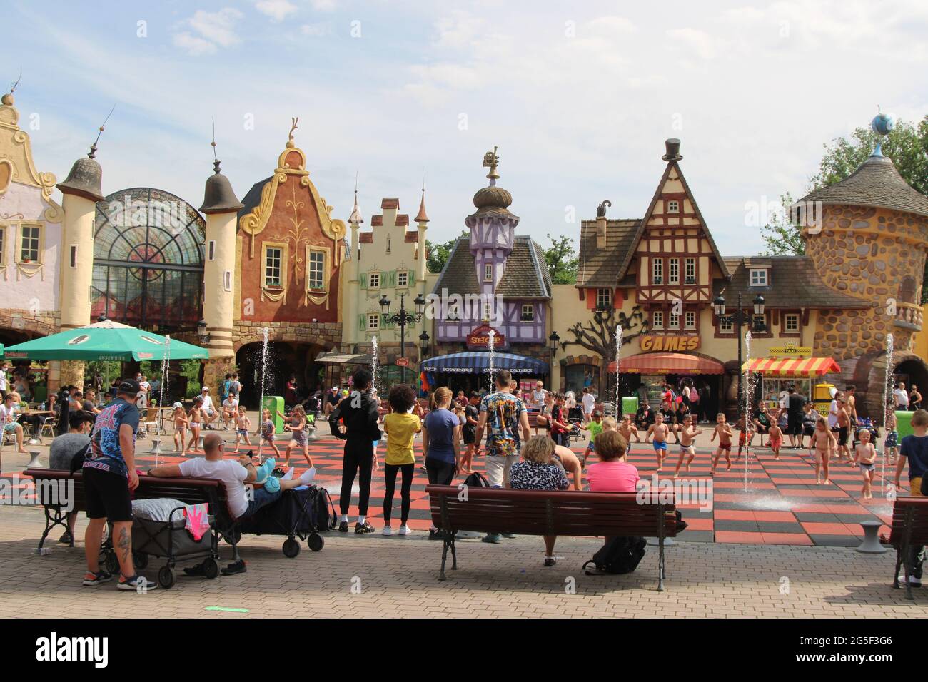 Holiday Park in Hassloch, Germany Stock Photo - Alamy