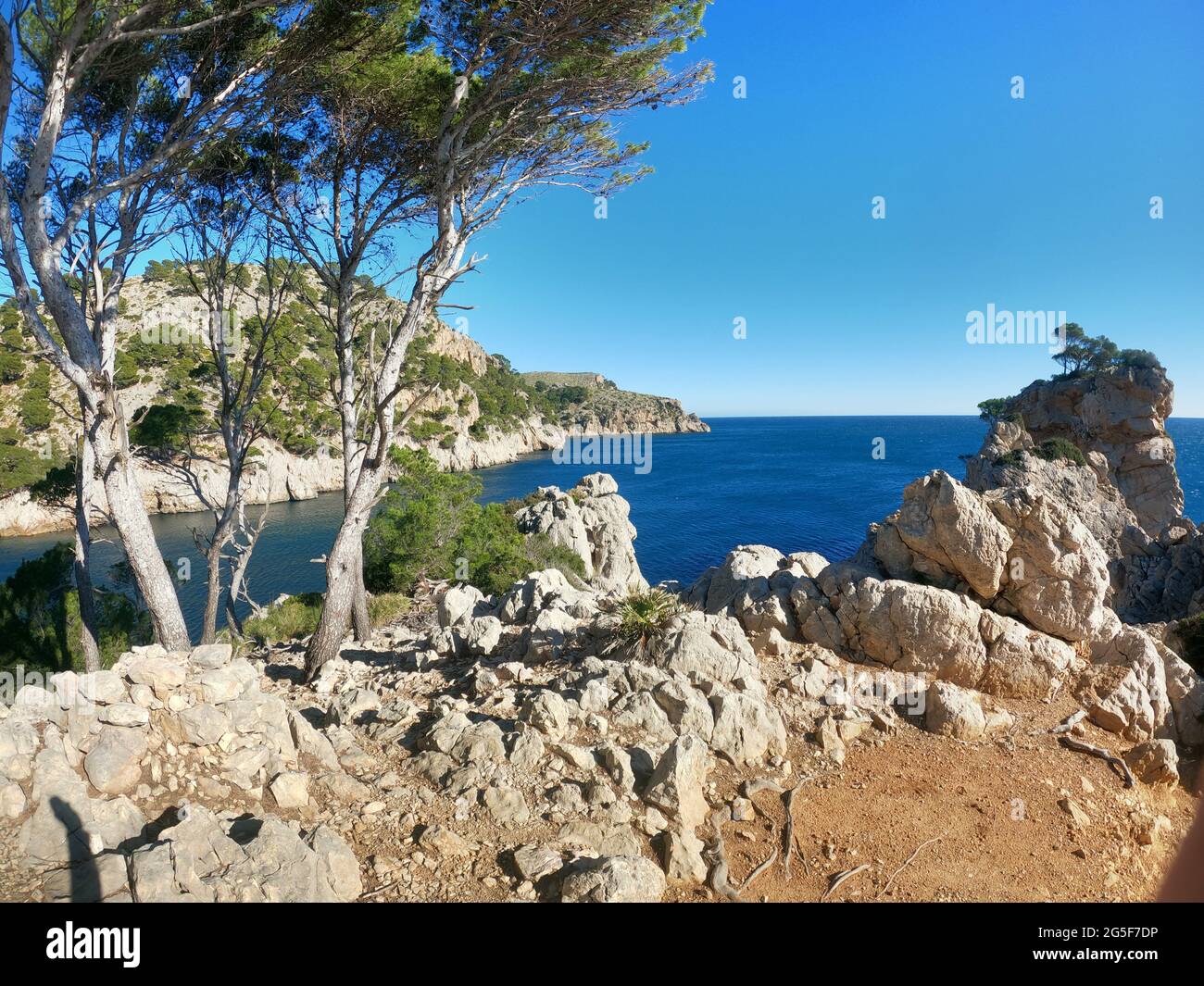 Cala Murta, Mallorca Balearic Islands Stock Photo