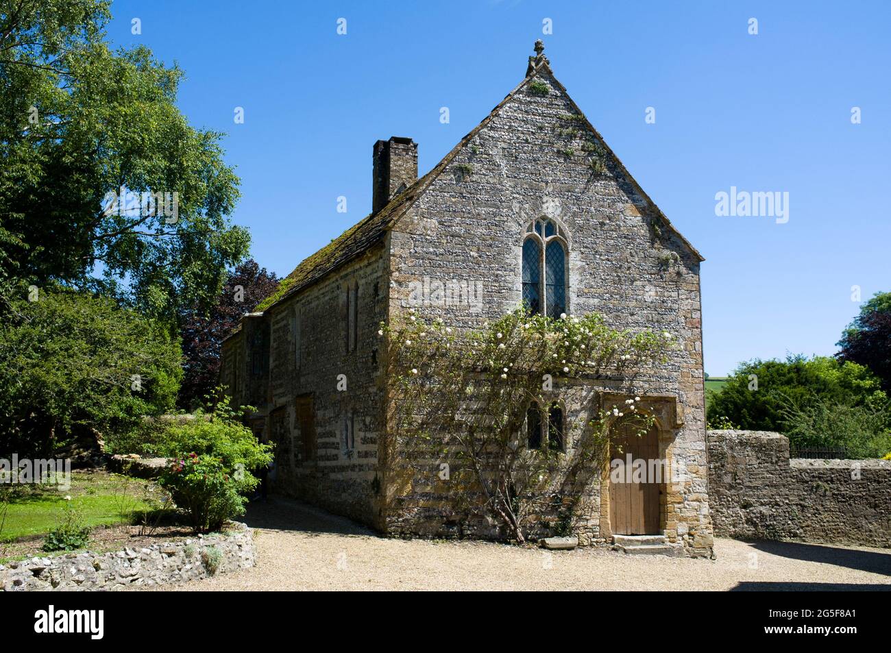 Cerne Abbey Guesthouse, Cerne Abbas, Dorset, UK.  22 Jul 2012 Stock Photo