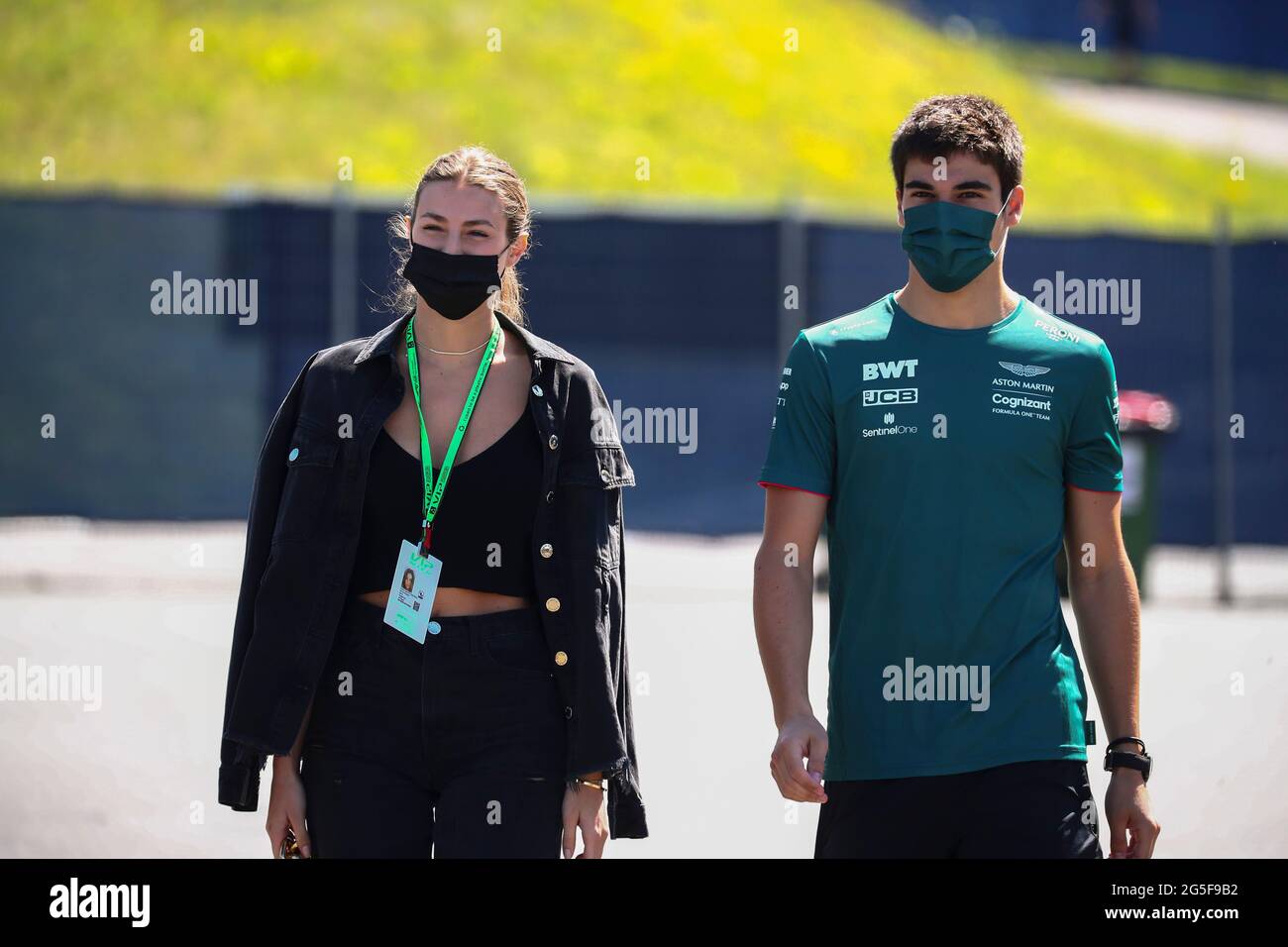 Girlfriend of lance stroll hires stock photography and images Alamy