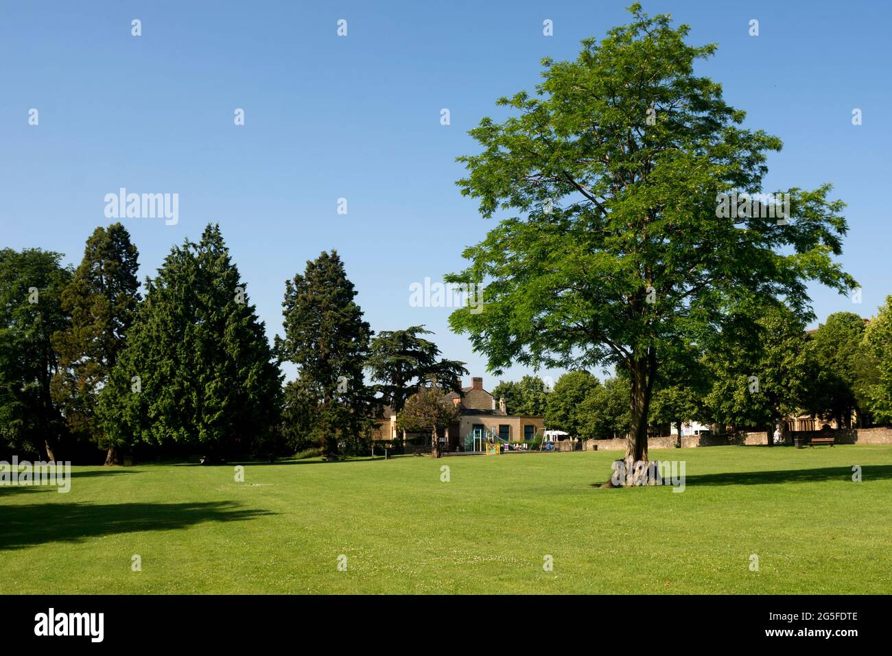Brackley Park, Brackley, Northamptonshire, England, UK Stock Photo - Alamy