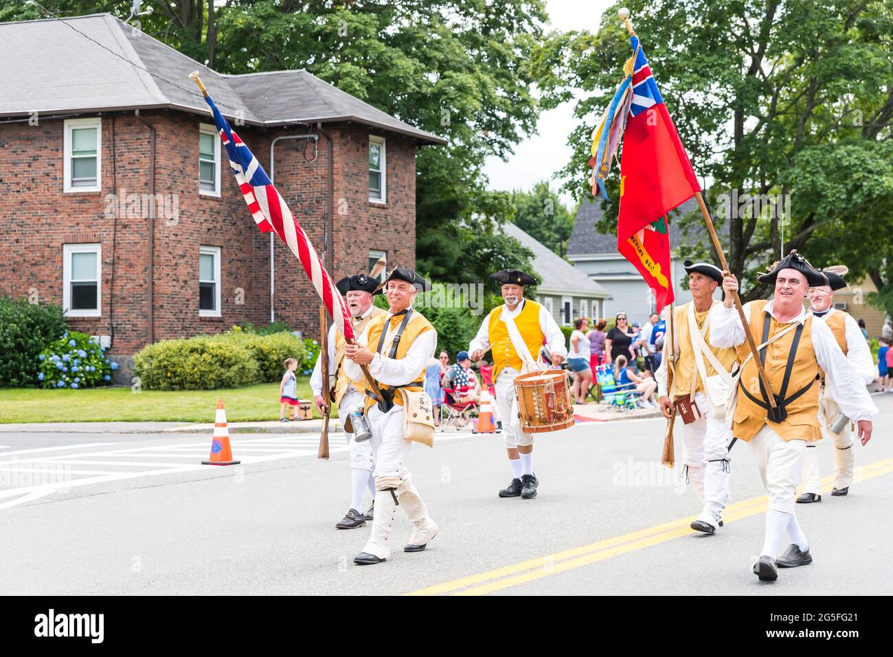 happy 4th july parade in braintree ma