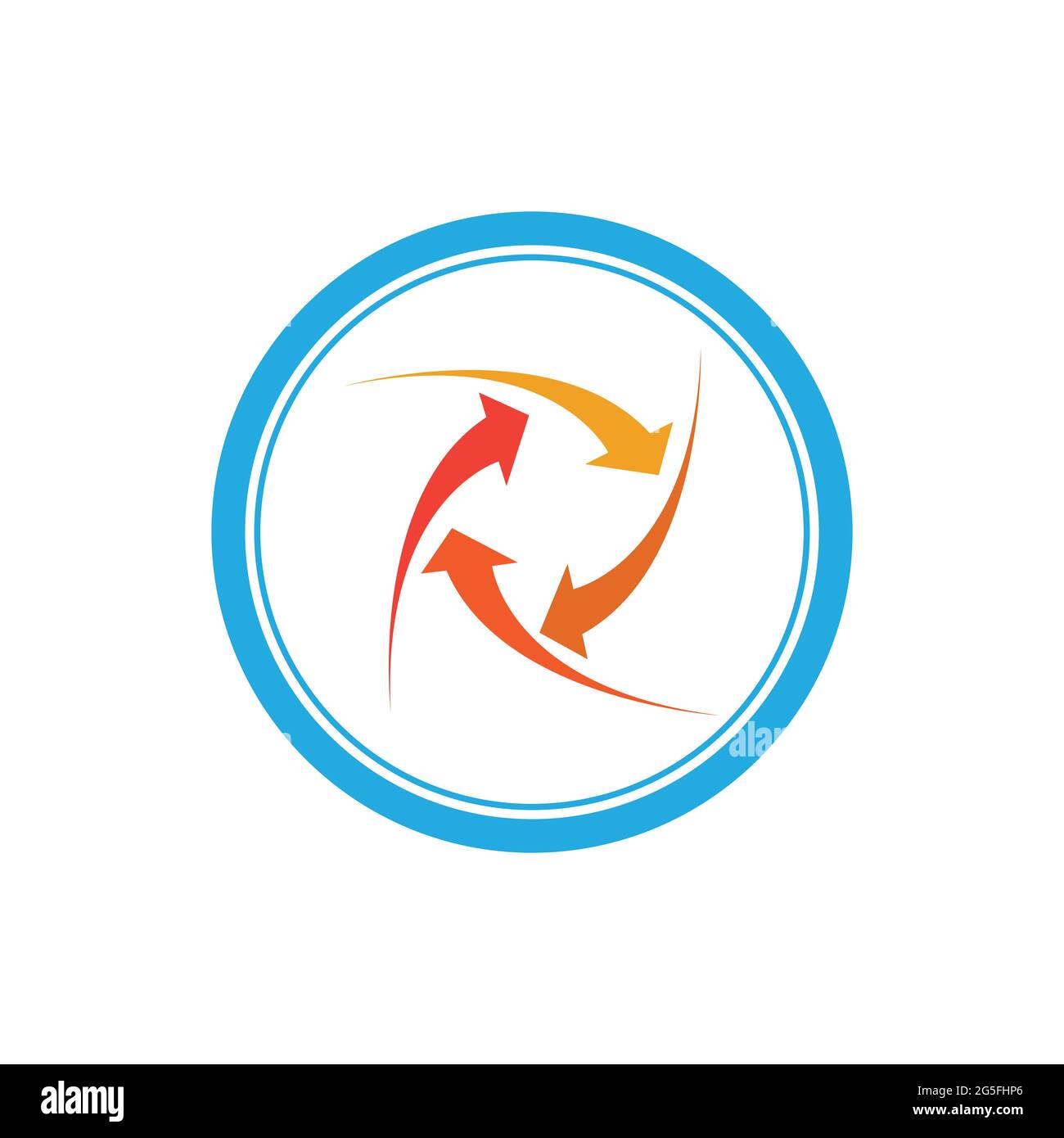 business arrow logo illustration design Stock Vector Image & Art - Alamy