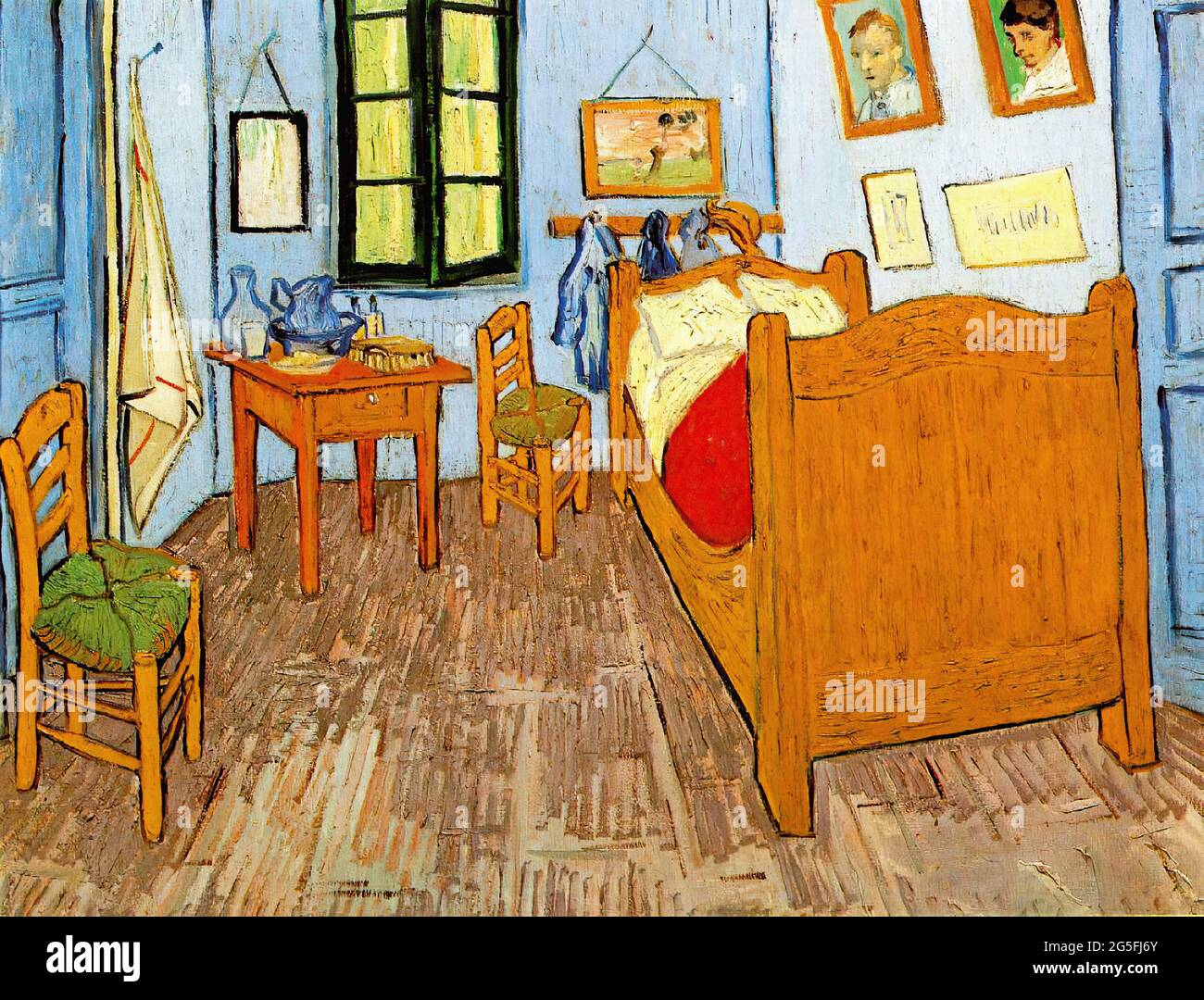 The bedroom in arles hi-res stock photography and images - Alamy