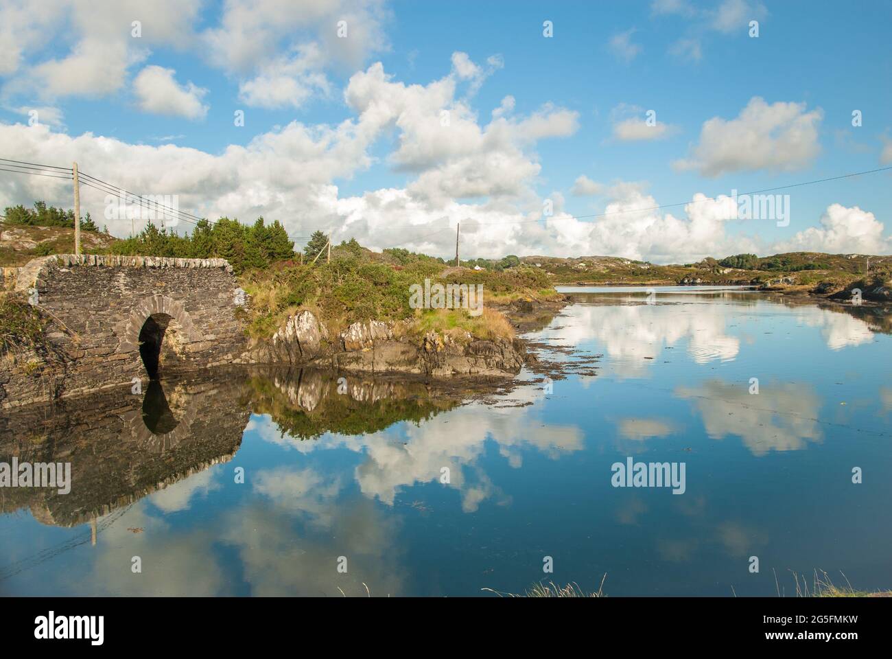 Kealfadda bridge west cork Stock Photo