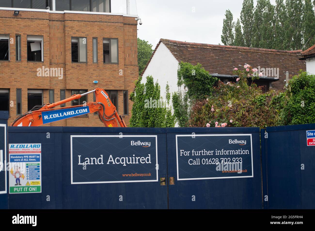 Maidenhead, Berkshire, UK. 11th June, 2021. Another office block and