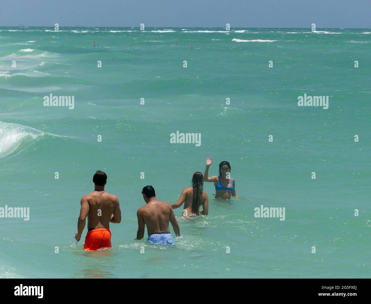 June 22, 2021, SARASOTA, FLORIDA, USA Beer Can Island, Longboat Key. (Credit Image © John