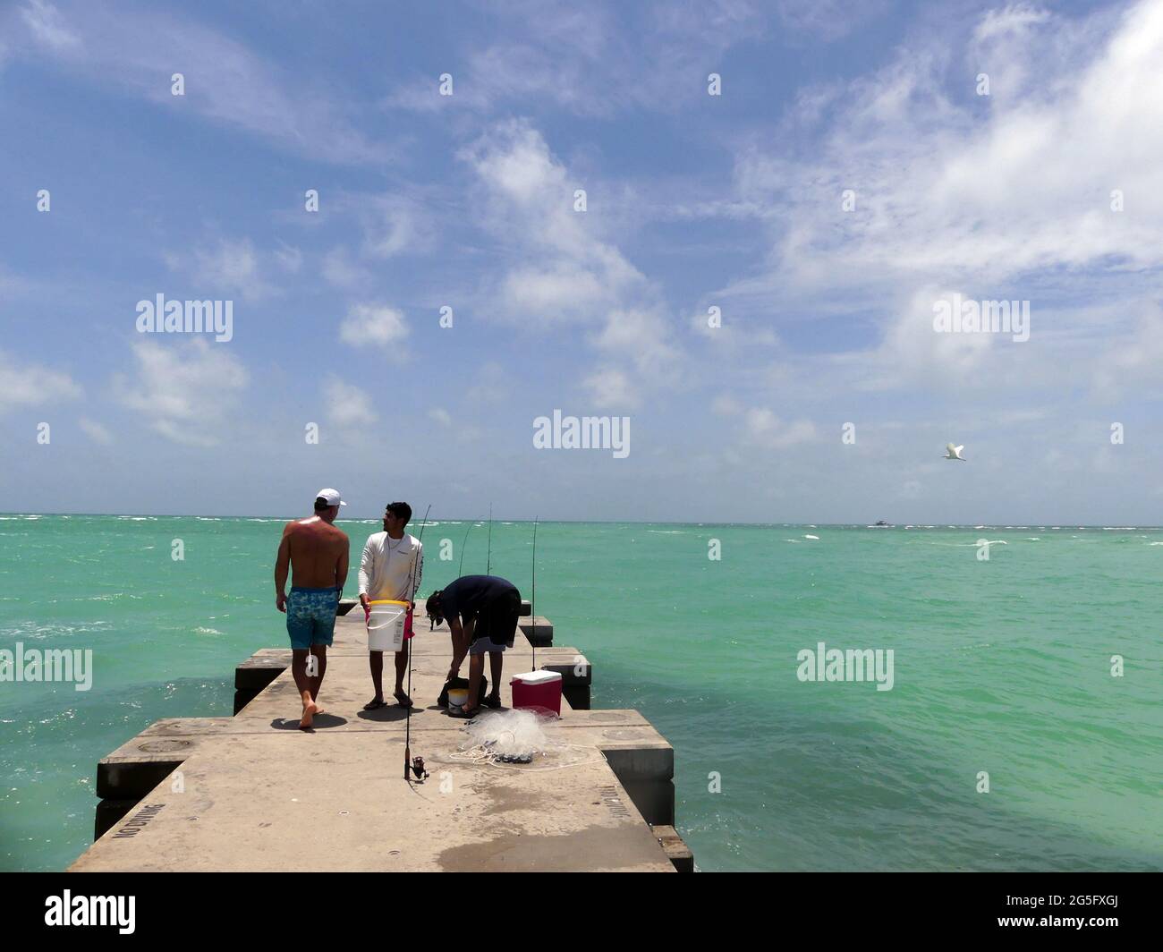 Sarasota, Florida, USA. 22nd June, 2021. Beer Can Island, Longboat Key. Credit John Marshall