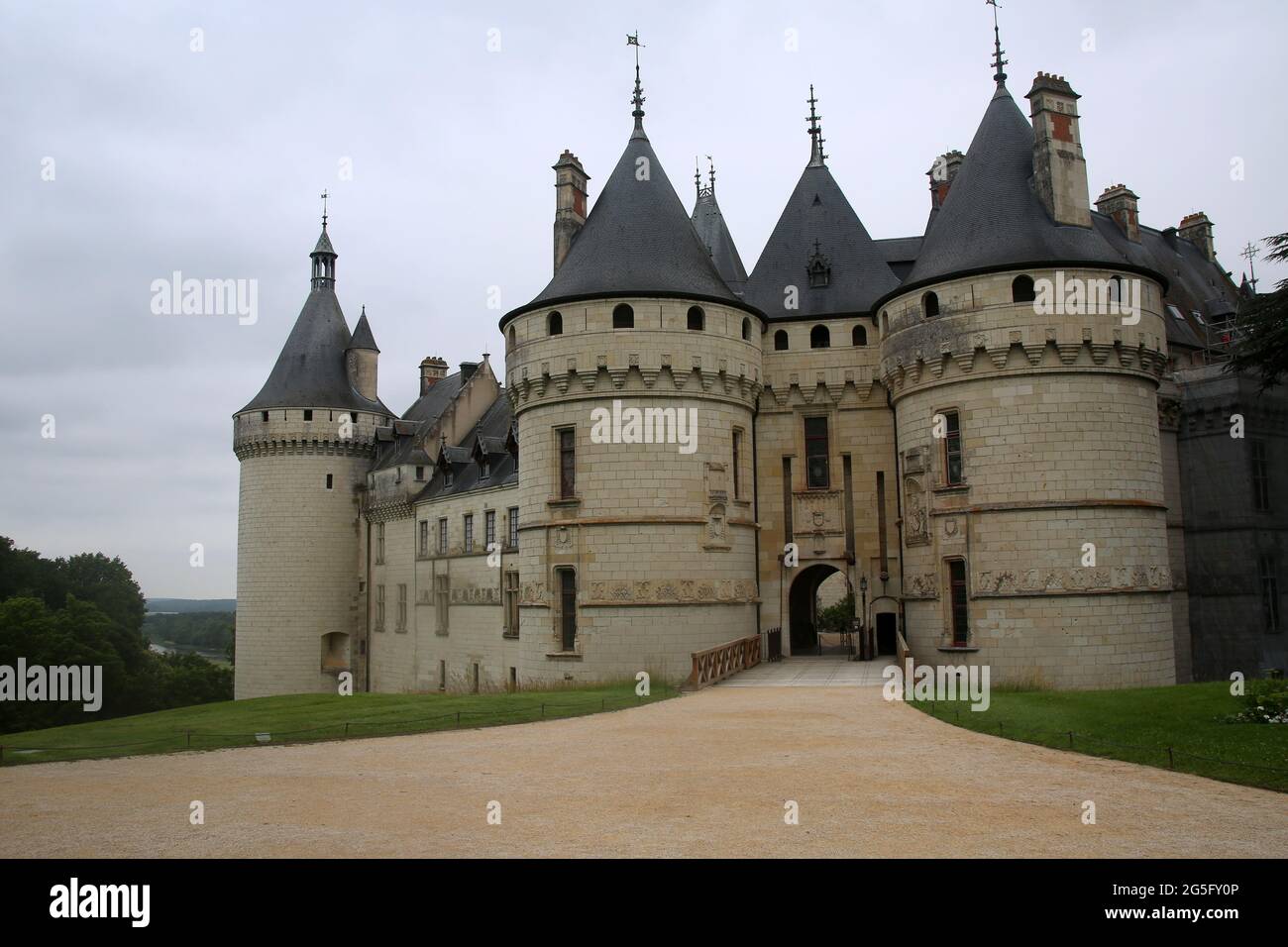 Chateau de Chaumont, Pays de la Loire, France, Europe Stock Photo