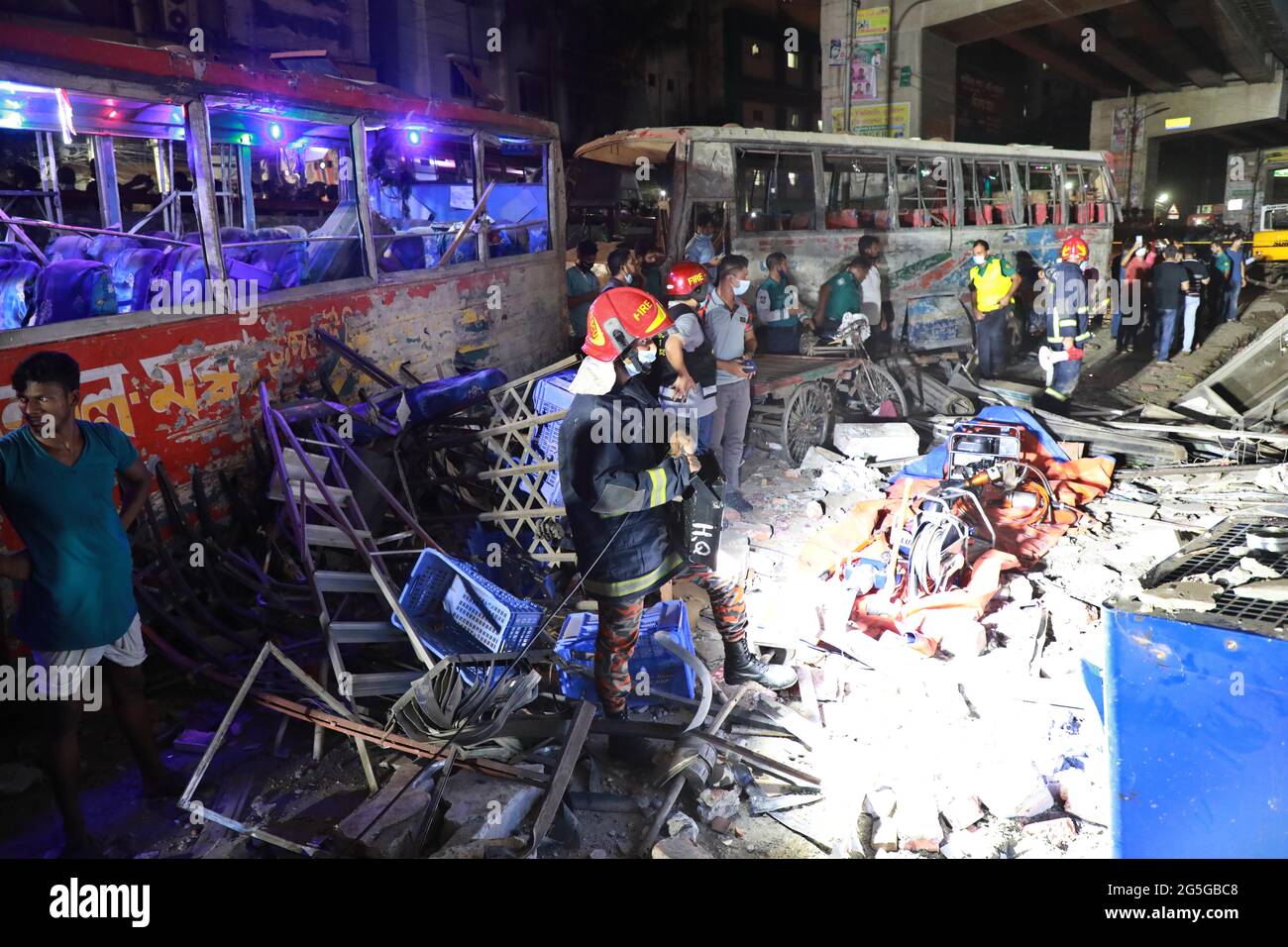 2021 Moghbazar explosion photo 1