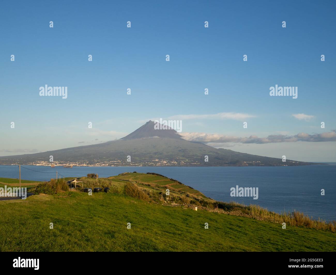 Pico island view mountain hi res stock photography and images Alamy