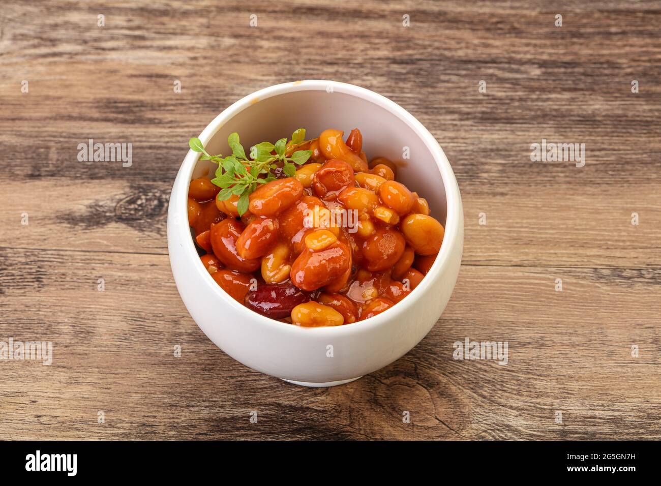 Baked various kidney in tomato sauce Stock Photo - Alamy