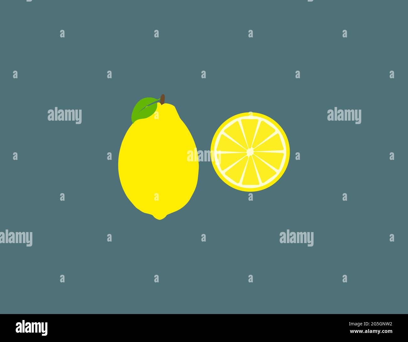 fruit icon flat vector illustration Stock Vector Image & Art - Alamy