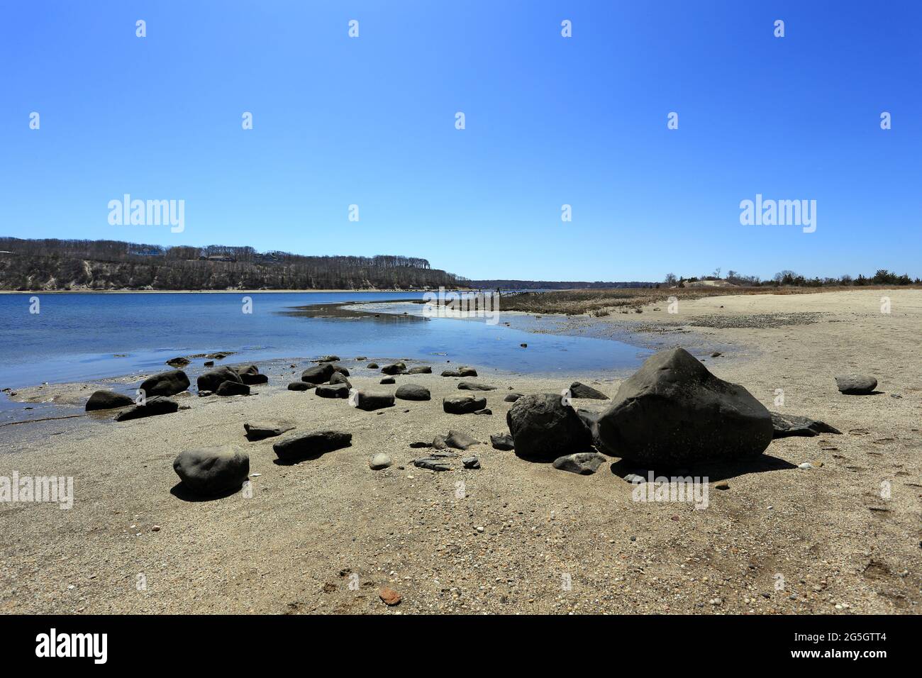 Pirates Cove Belle Terre Long Island New York Stock Photo - Alamy